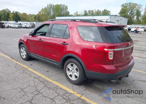 2013 Ford Explorer z USA, uszkodzony, nr VIN 1FM5K7B83DGA20988